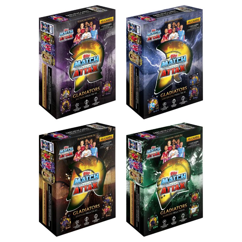 TOPPS MATCH ATTAX CHAMPIONS LEAGUE MEGA TIN ASS