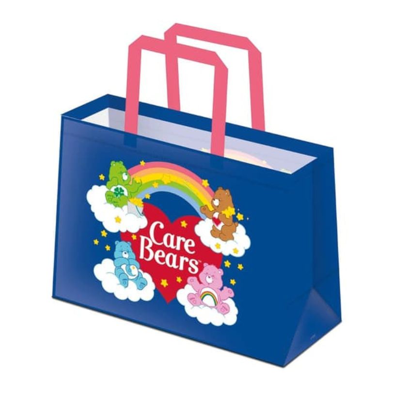 TOTE BAG CARE BEARS WE LOVE RAINBOWS