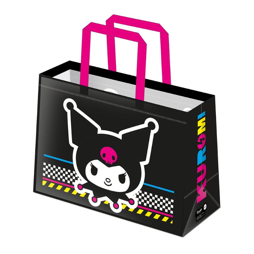 TOTE BAG HELLO KITTY KUROMI SMILING