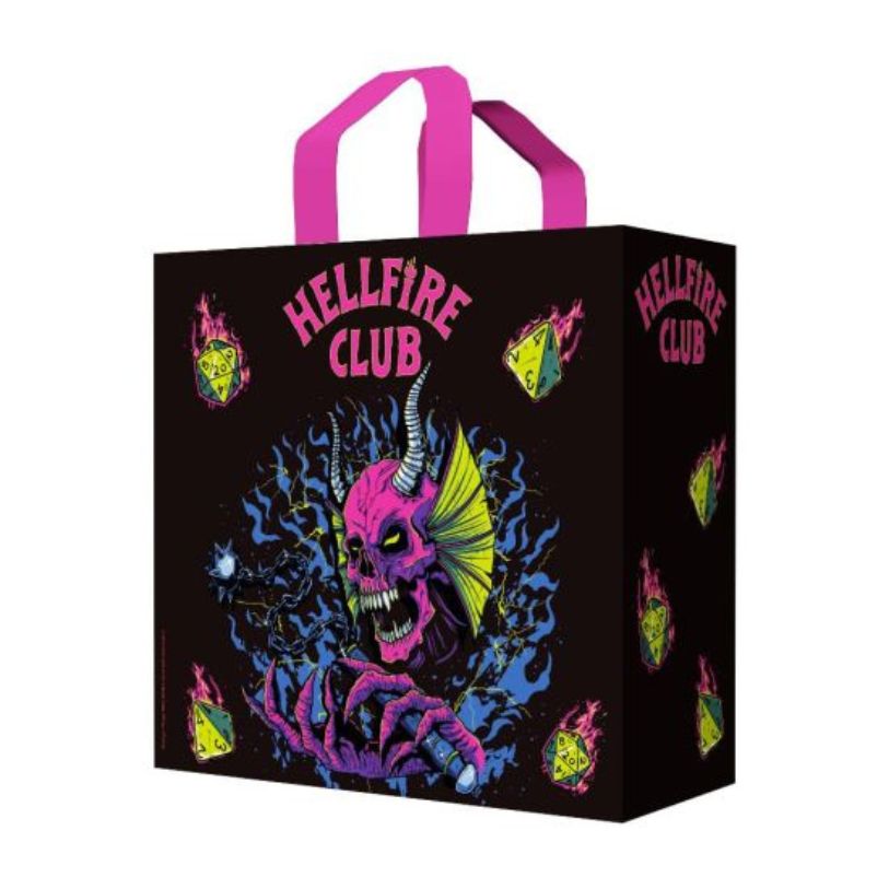 TOTE BAG STRANGER THINGS HELLFIRE CLUB