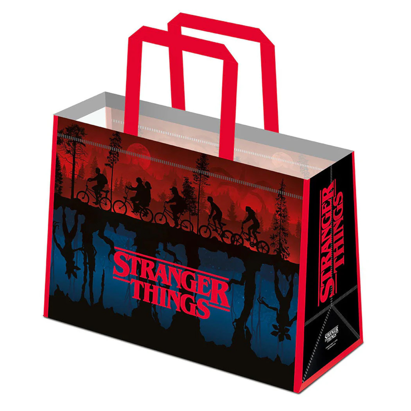 TOTE BAG STRANGER THINGS UPSIDE DOWN
