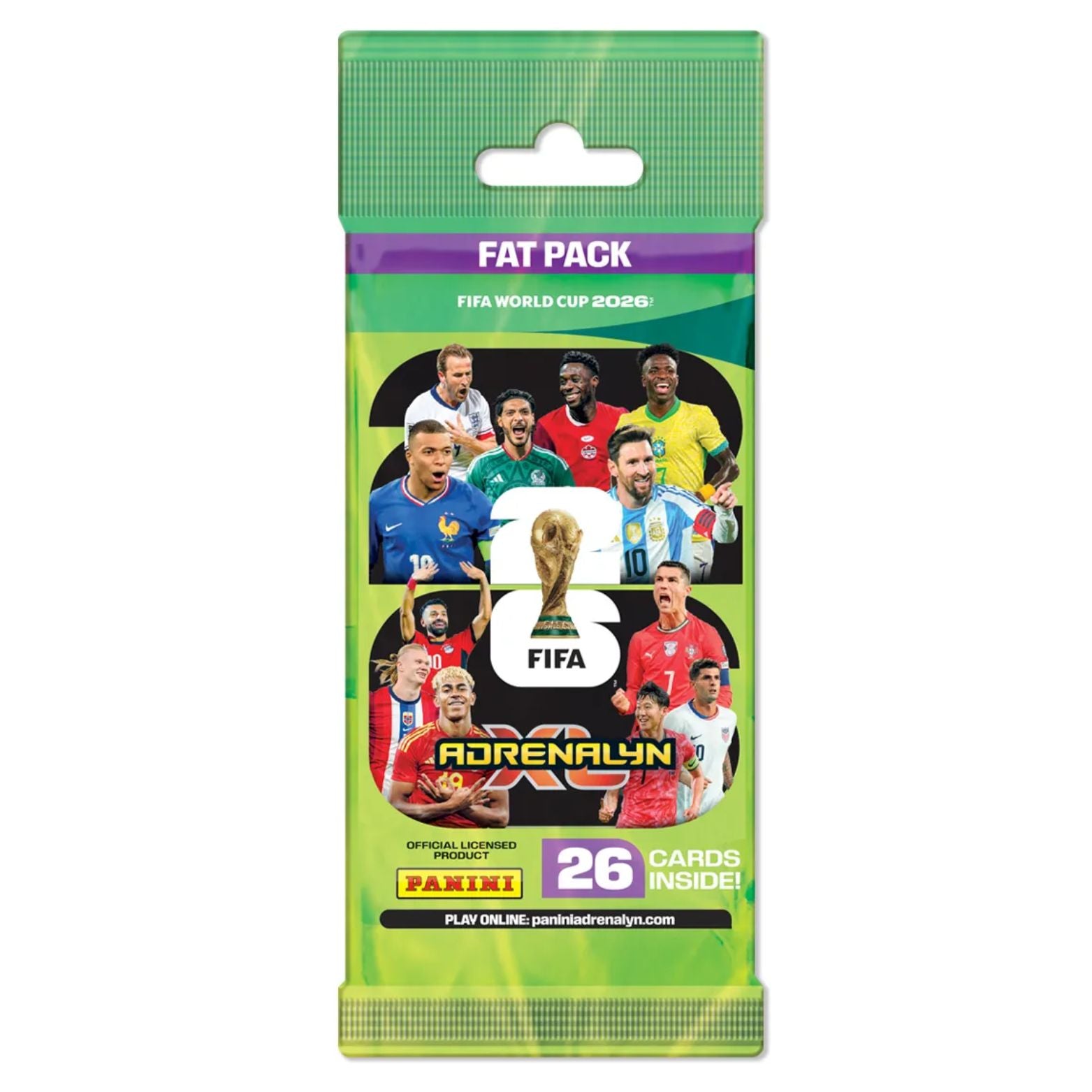 TRADING CARD FIFA WORLD CUP 2026 FAT PACK