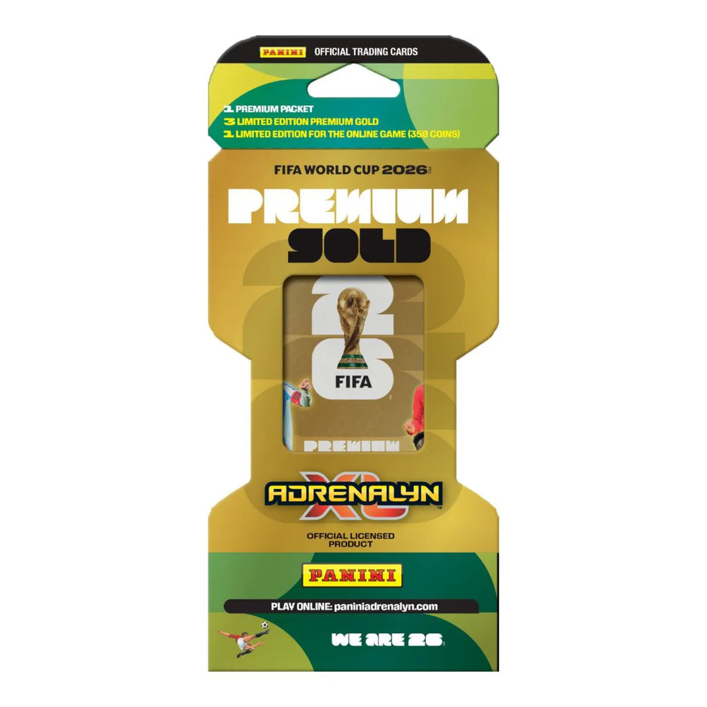 TRADING CARD FIFA WORLD CUP 2026 GOLD BOX