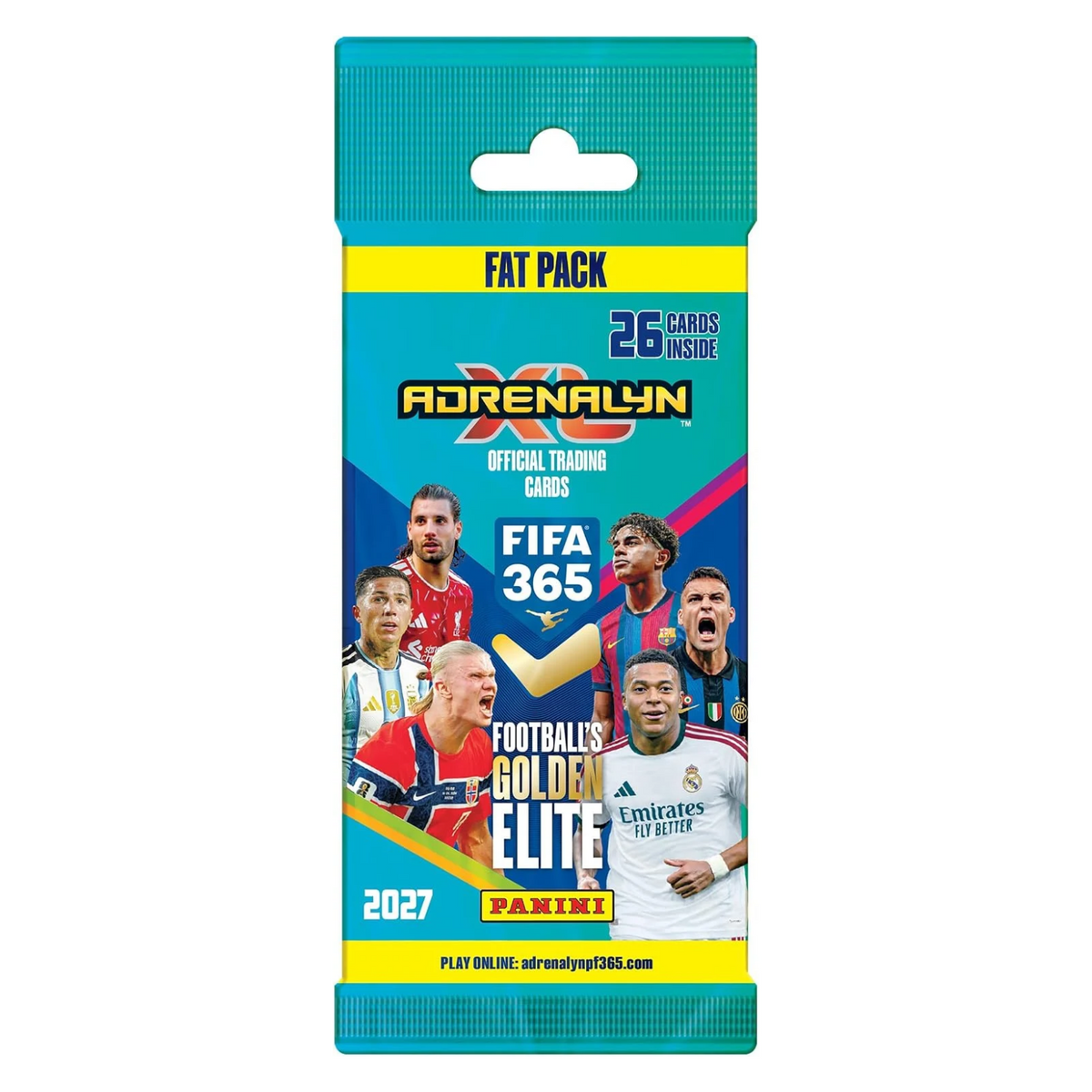 TRADING CARD GAME FIFA 365 FOOTBALL'S GOLDEN ELITE ADRENALYN XL FATPACK 2027