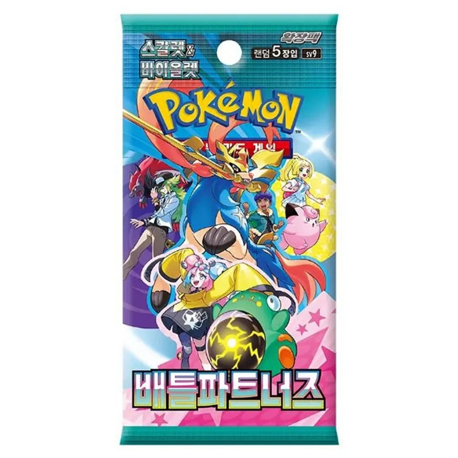TRADING CARD GAME POKÉMON BATTLE PARTNERS KOREAN BOOSTER