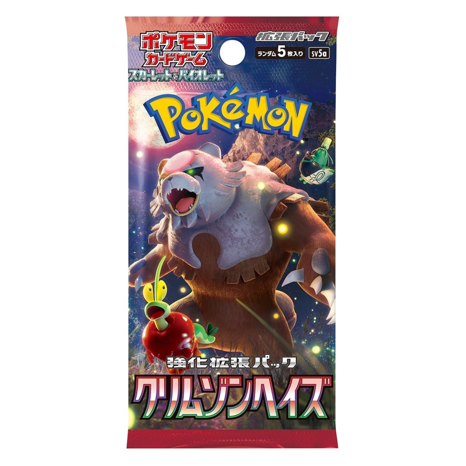 TRADING CARD GAME POKÉMON CRIMSON HAZE JAPANESE BOOSTER