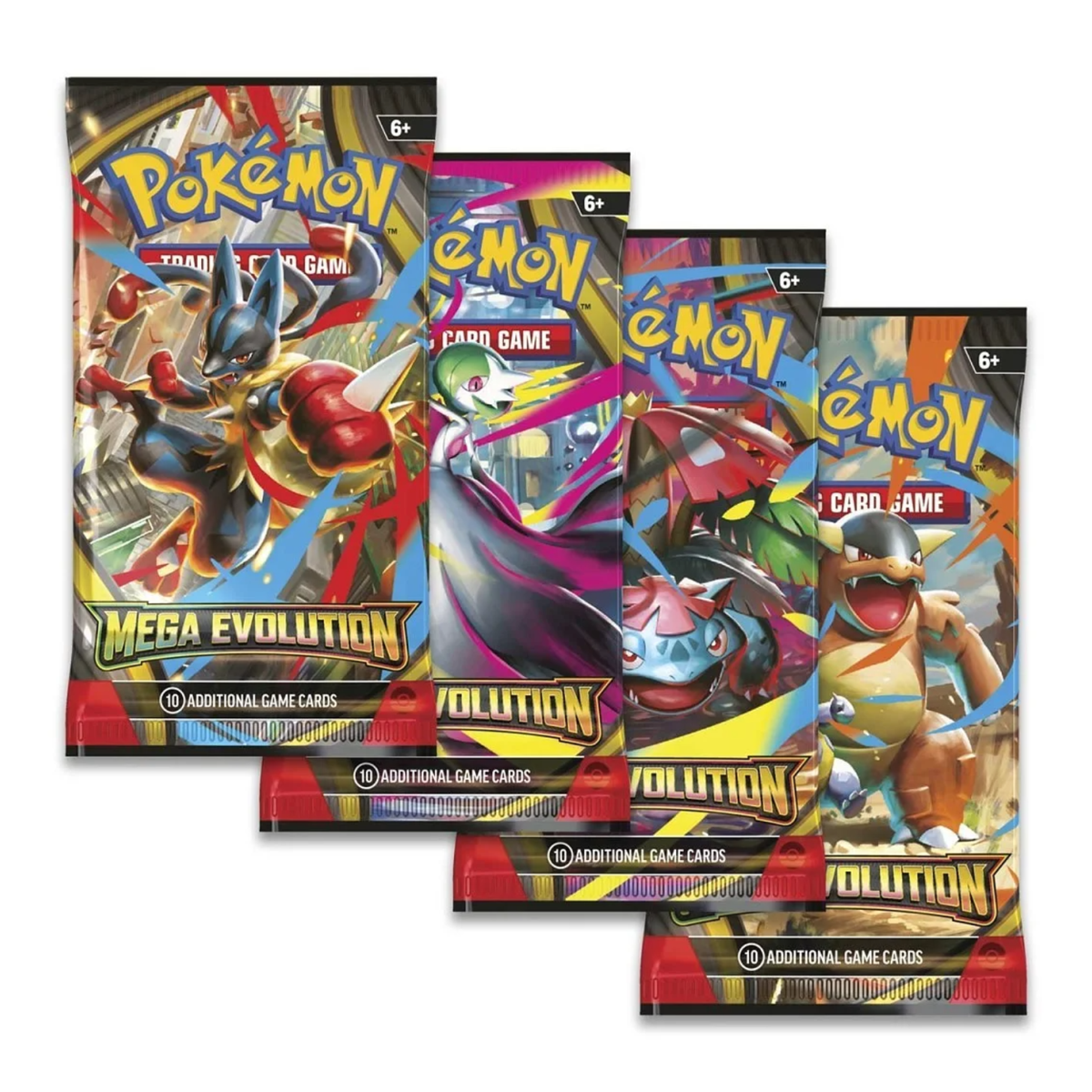 TRADING CARD GAME POKÉMON MEGA EVOLUTION 10 CARDS