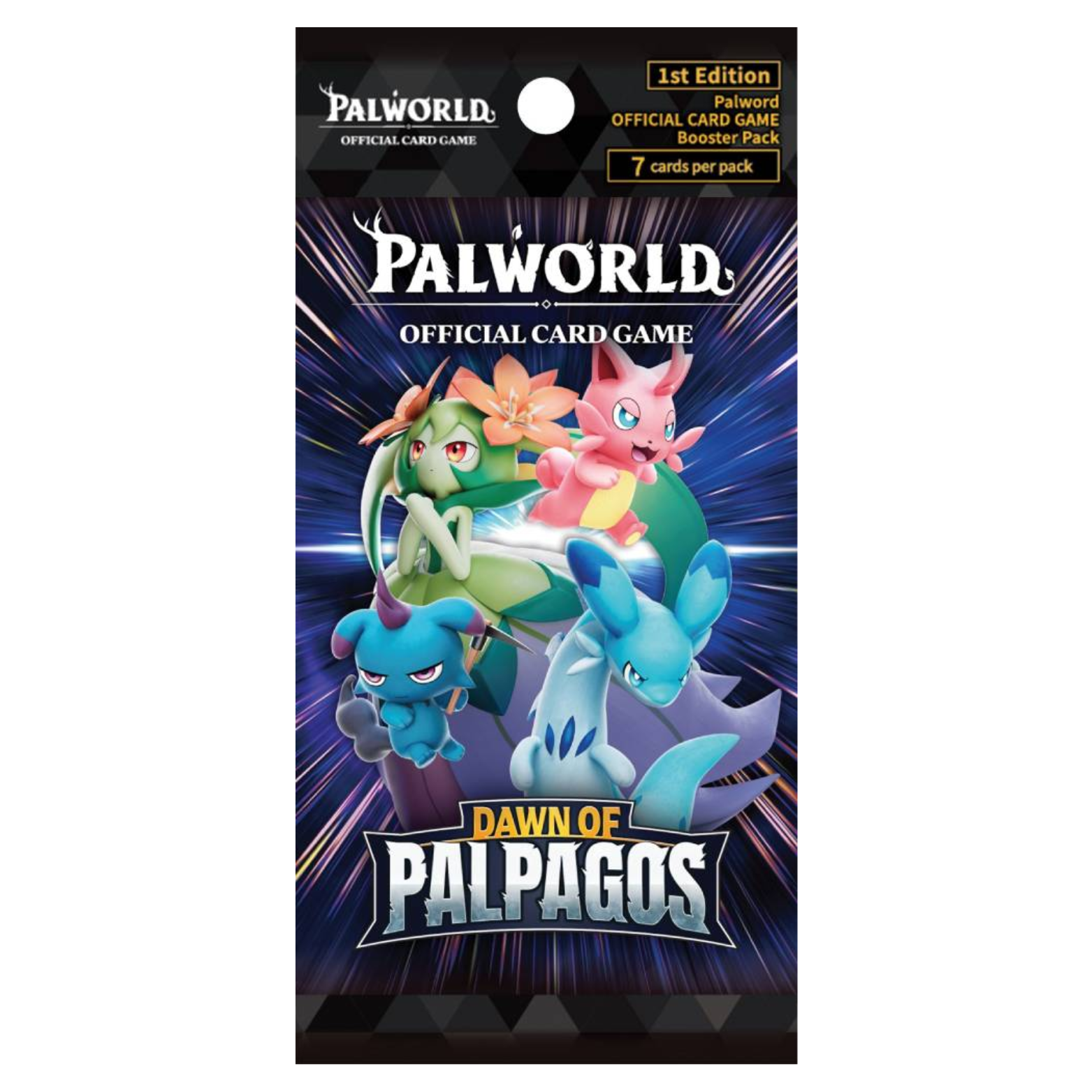 TRADING CARD GAME PALWORLD DAWN OF PALPAGOS 7 CARDS