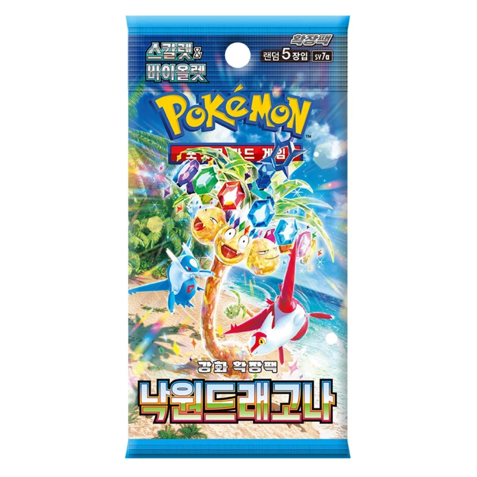 TRADING CARD GAME POKÉMON PARADISE DRAGONA KOREAN BOOSTER