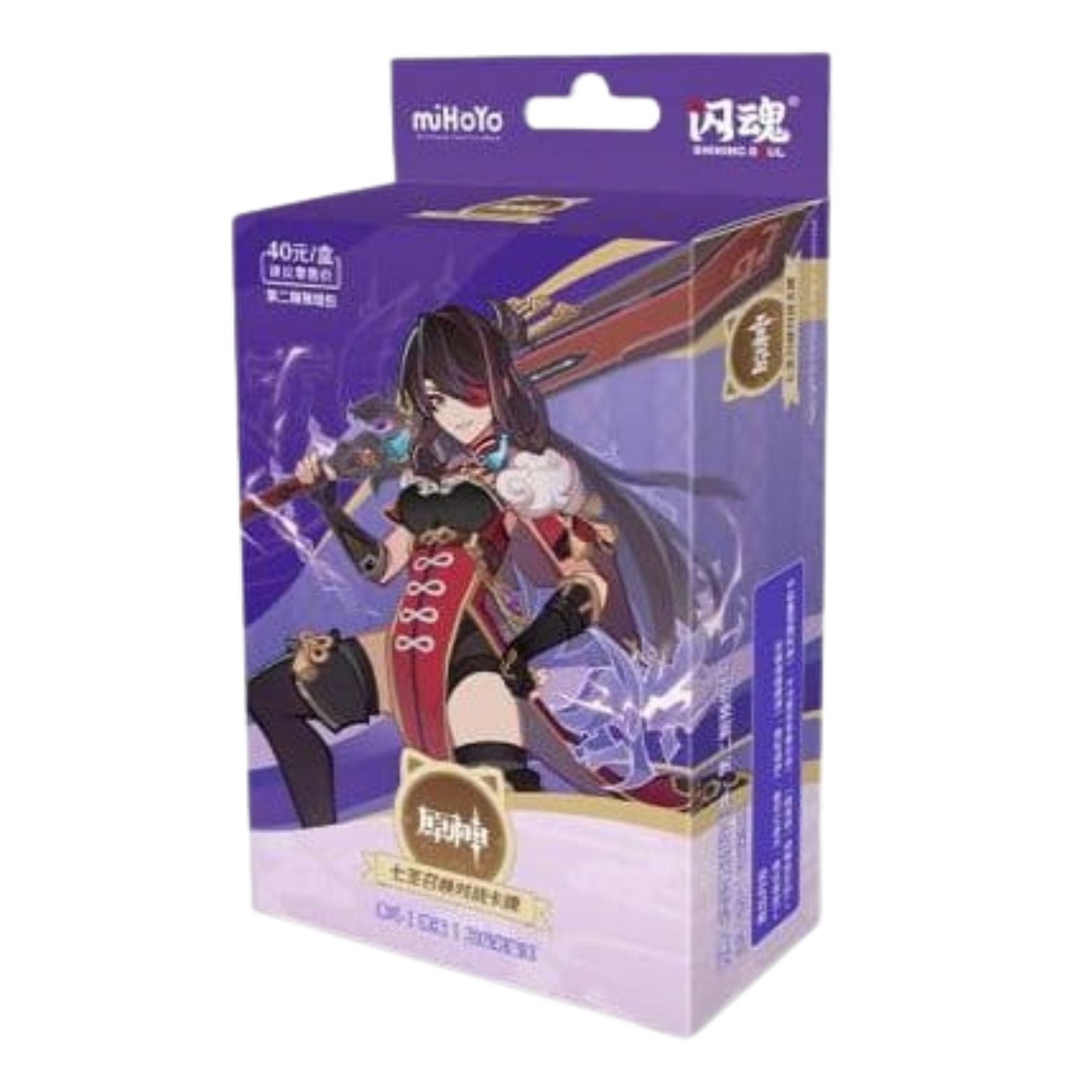TRADING CARD GENSHIN IMPACT PRE-BUILD STARTER DECK 05 BEIDOU SERIES 2 CHINESE