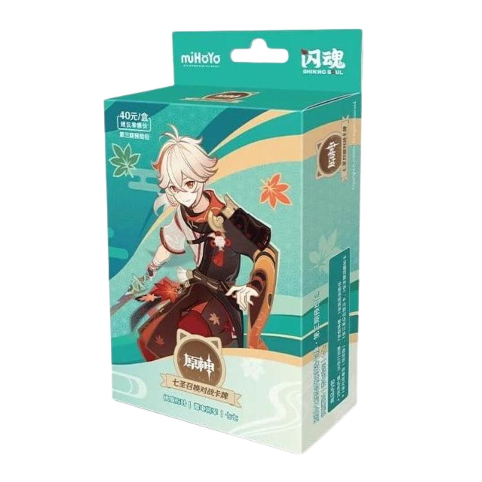 TRADING CARD GENSHIN IMPACT PRE-BUILD STARTER DECK 07 KAEDEHARA KAZUHA SERIES 3 CHINESE