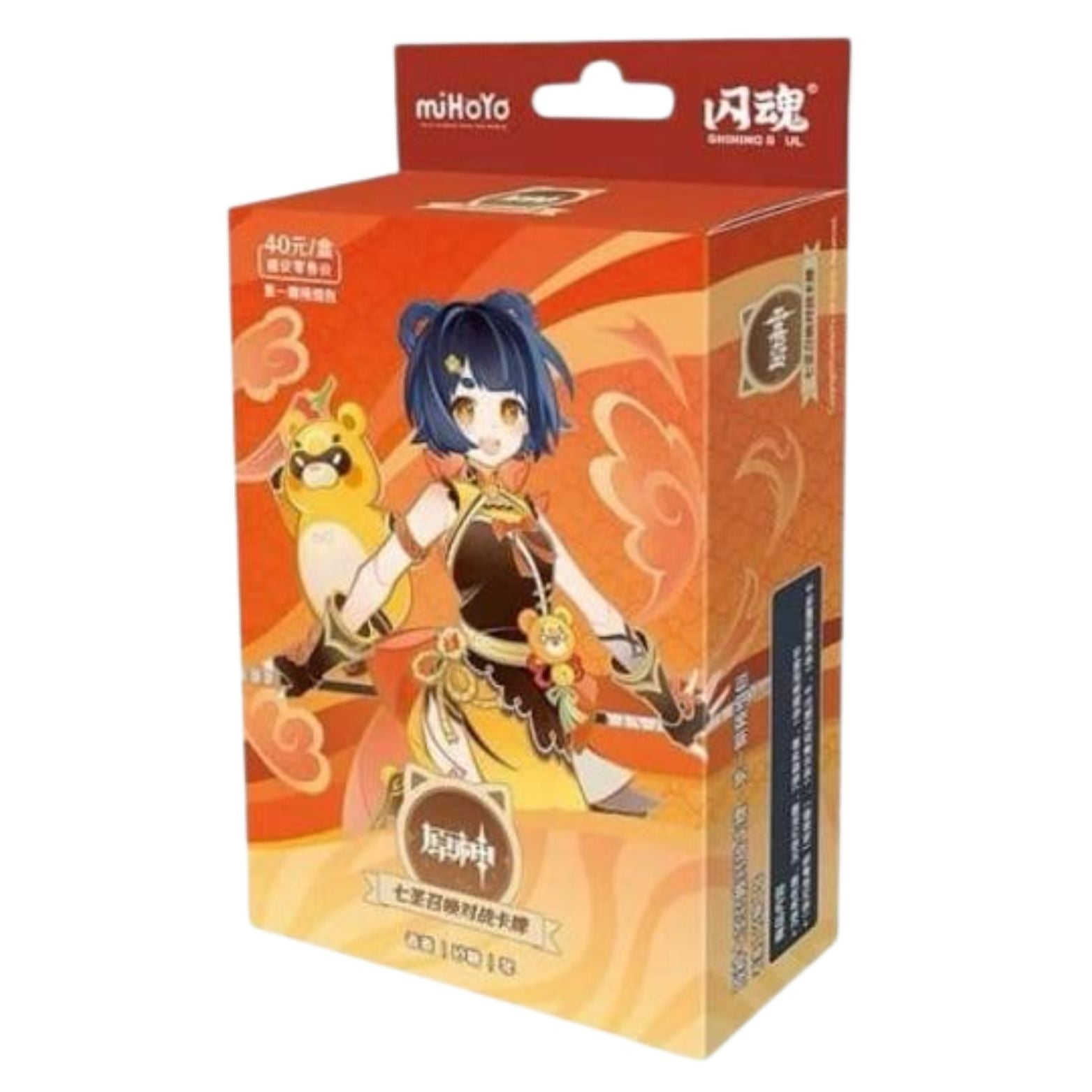 TRADING CARD GENSHIN IMPACT PRE-BUILD STARTER DECK 08 XIANGLING SERIES 1 CHINESE