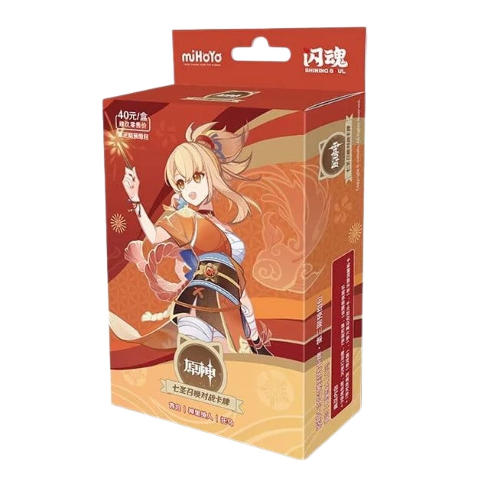 TRADING CARD GENSHIN IMPACT PRE-BUILD STARTER DECK 08 YOIMIYA SERIES 3 CHINESE