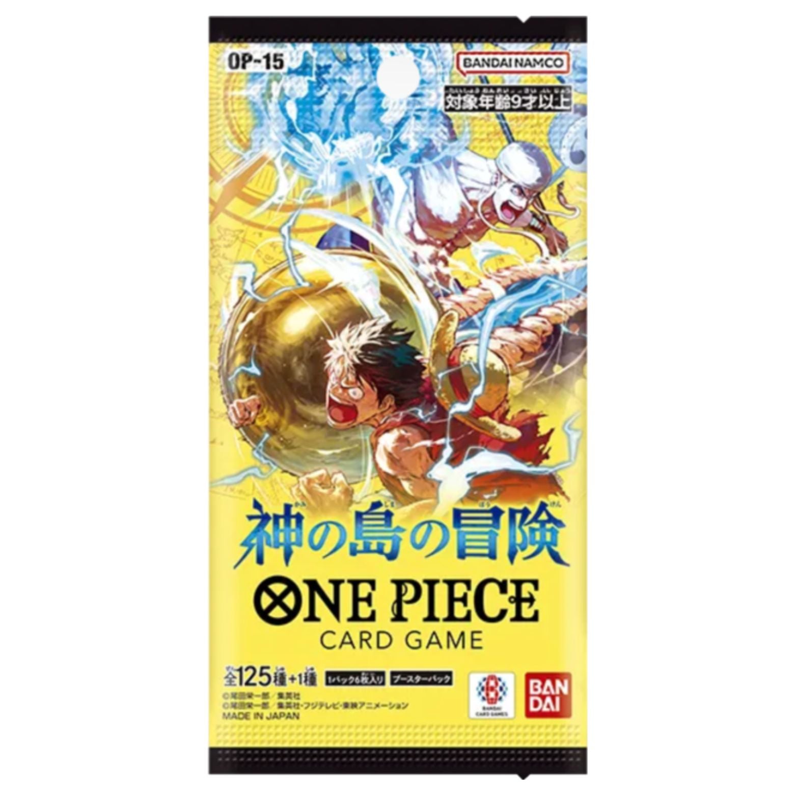 TRADING CARD ONE PIECE OP-15 JAPANESE BOOSTER PACK