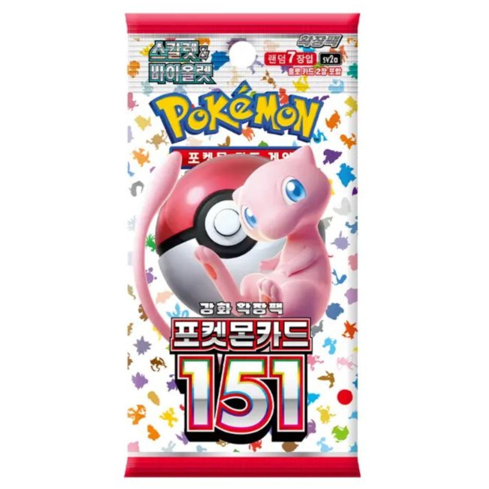 TRADING CARD POKÉMON 151 KOREAN BOOSTERS