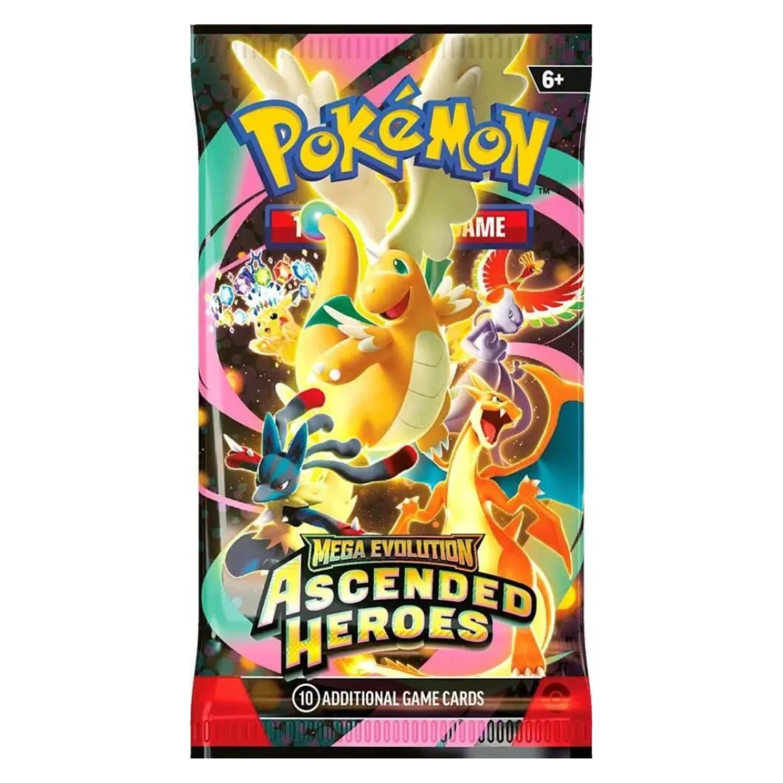 TRADING CARD POKÉMON ASCENDED HEROES 10 CARDS