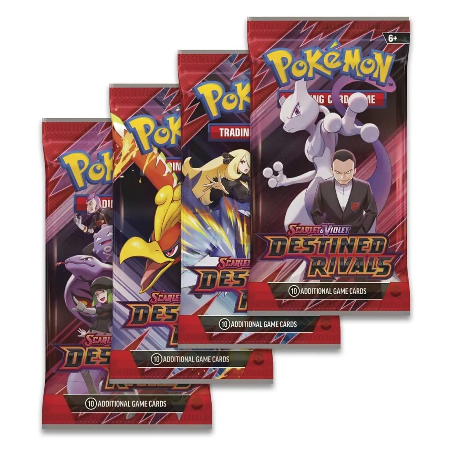 TRADING CARD POKÉMON DESTINED RIVALS 10 CARDS