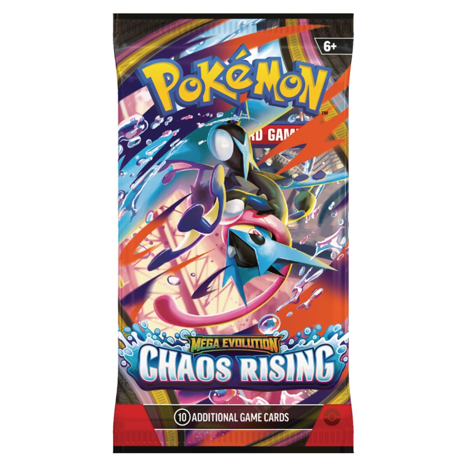 TRADING CARD GAME POKÉMON MEGA EVOLUTION CHAOS RISING 10 CARDS