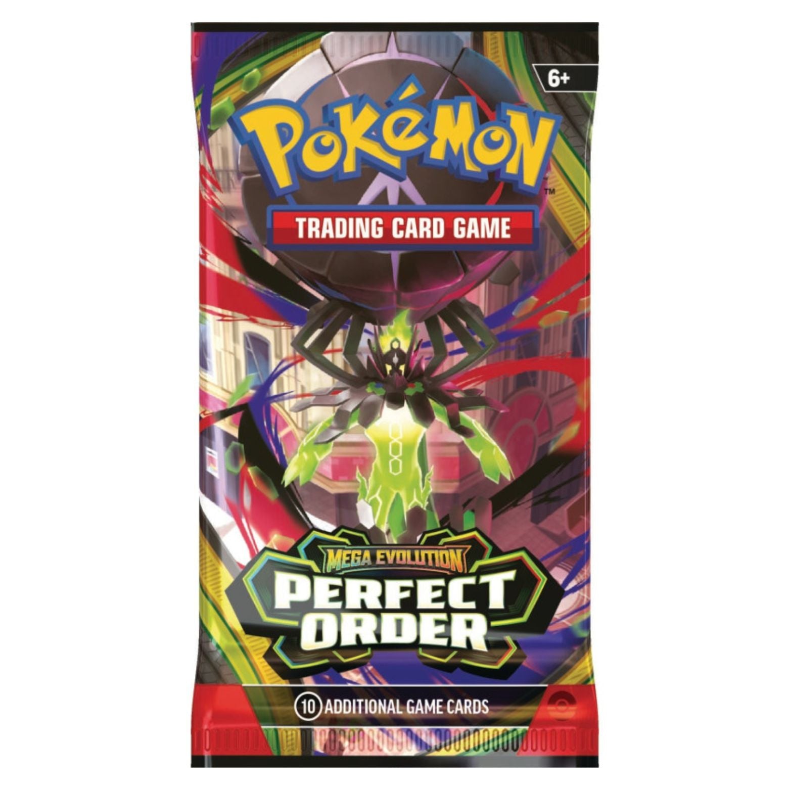 TRADING CARD GAME POKÉMON MEGA EVOLUTION PERFECT ORDER 10 CARDS