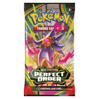 TRADING CARD GAME POKÉMON MEGA EVOLUTION PERFECT ORDER 10 CARDS