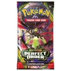 TRADING CARD POKÉMON MEGA EVOLUTION PERFECT ORDER 10 CARDS