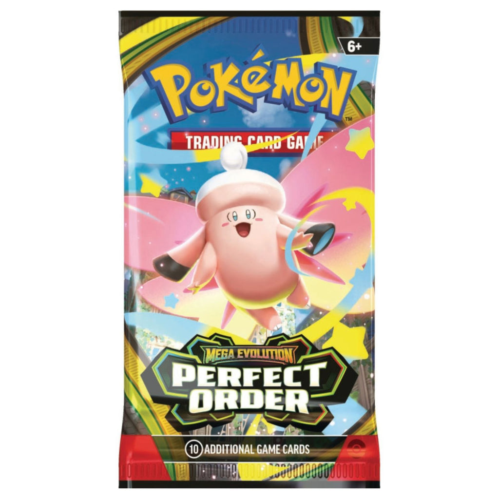 TRADING CARD POKÉMON MEGA EVOLUTION PERFECT ORDER 10 CARDS