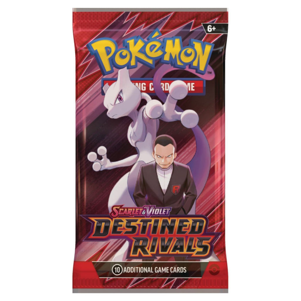 TRADING CARD GAME POKÉMON SCARLET & VIOLET DESTINED RIVALS 10 CARDS
