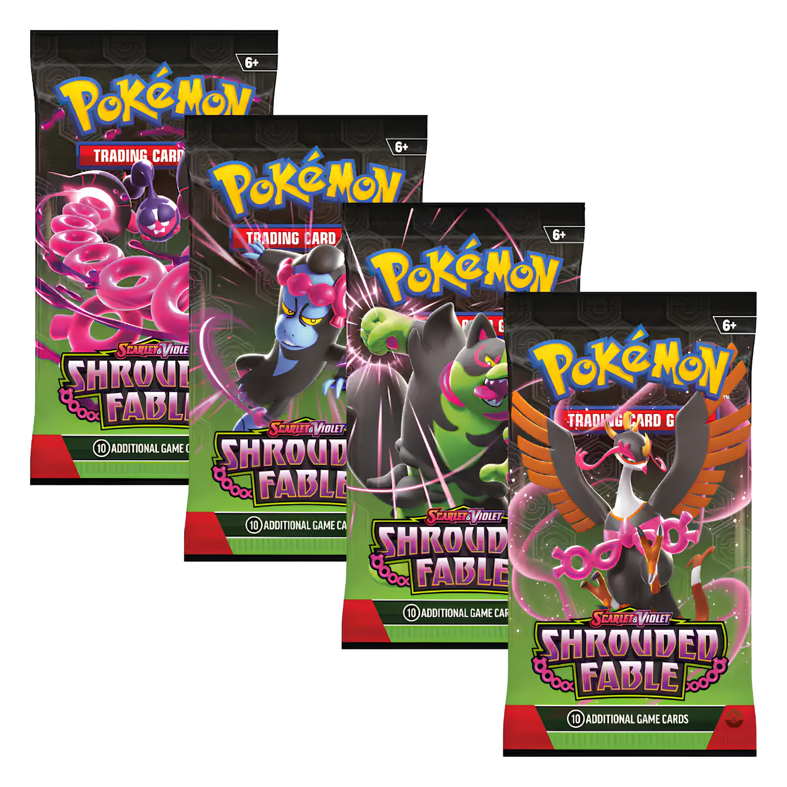 TRADING CARD POKÉMON SHROUDED FABLE 10 CARDS