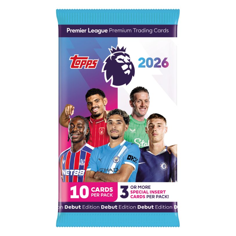 TRADING CARD PREMIER LEAGUE 2026 10 CARDS