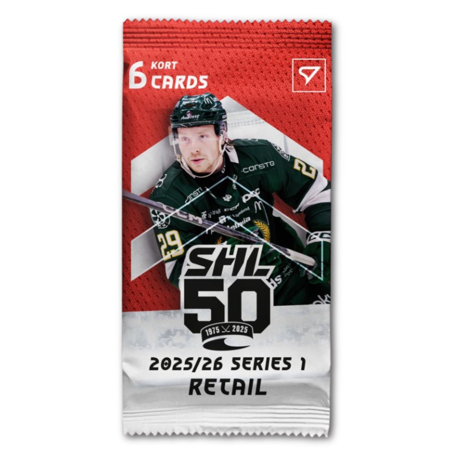 TRADING CARD SHL 2025/26 6 CARDS