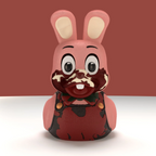 TUBBZ MINI PVC SILENT HILL 3 ROBBIE THE RABBIT 5cm