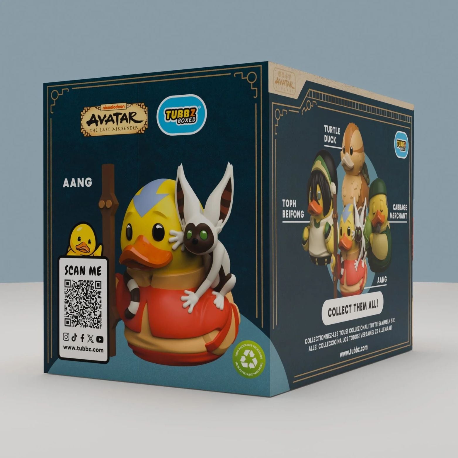 TUBBZ PVC AVATAR THE LAST AIRBENDER AANG BOXED EDITION 10cm