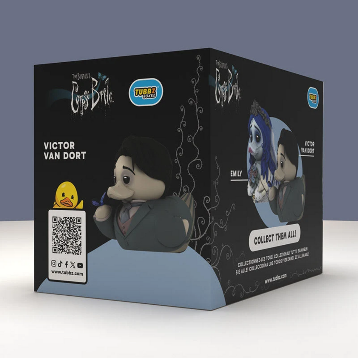 TUBBZ PVC CORPSE BRIDE VICTOR VAN DORT BOXED EDITION 10cm