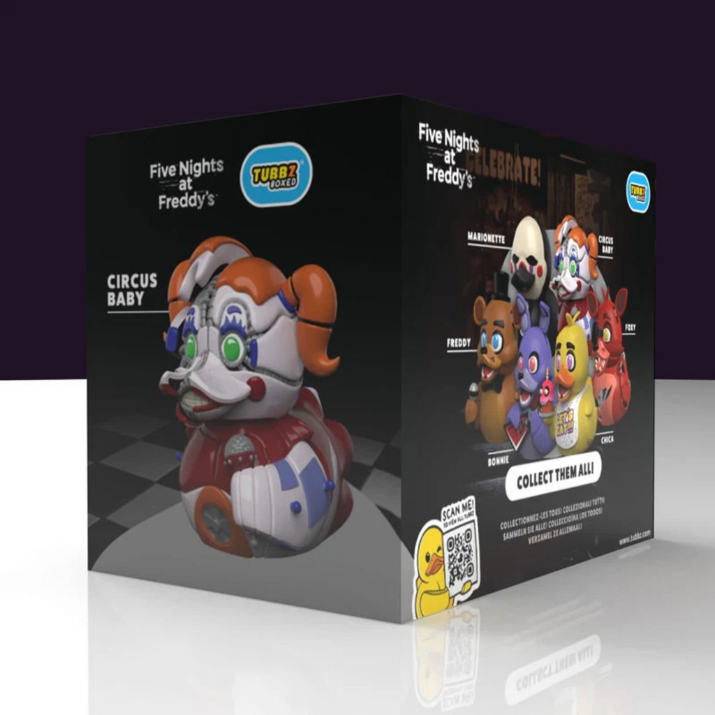 TUBBZ PVC FIVE NIGHTS AT FREDDY'S CIRCUS BABY BOXED EDITION 10cm
