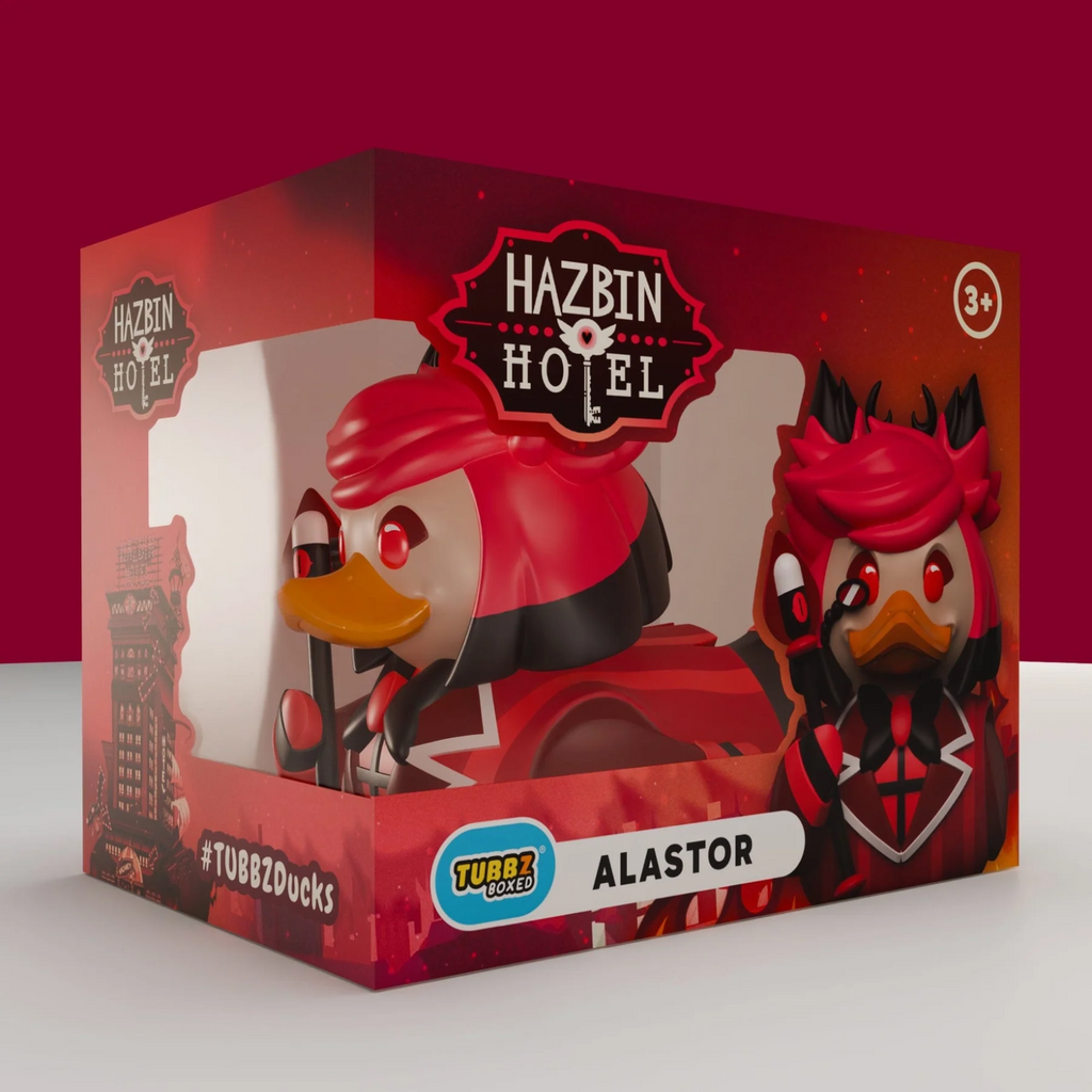 TUBBZ PVC HAZBIN HOTEL ALASTOR BOXED EDITION 10cm