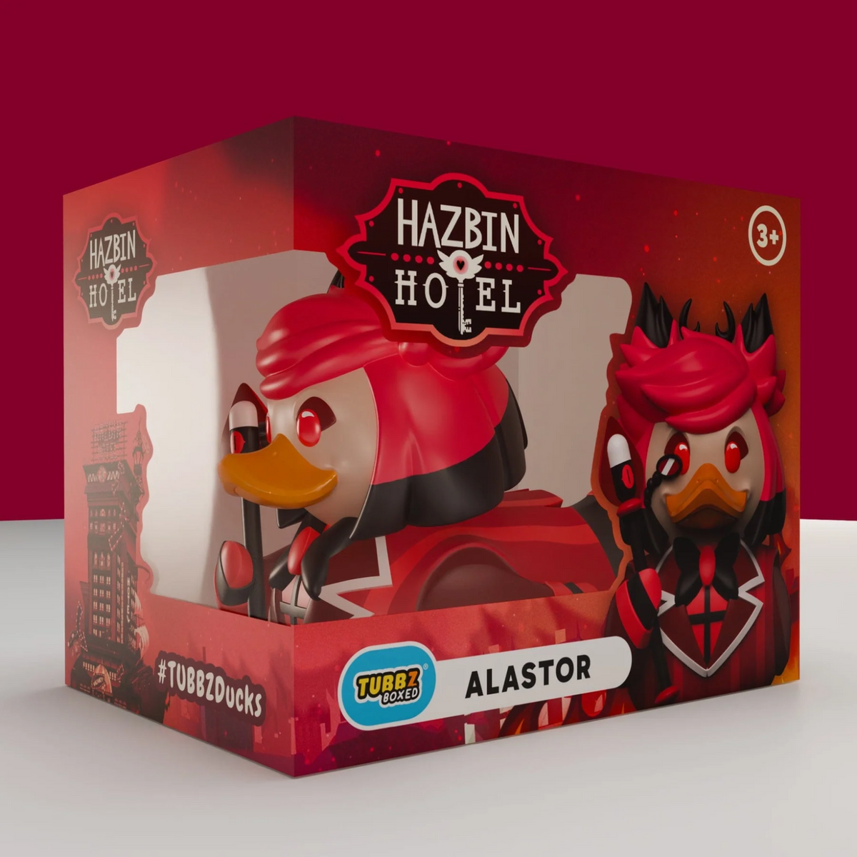 TUBBZ PVC HAZBIN HOTEL ALASTOR BOXED EDITION 10cm