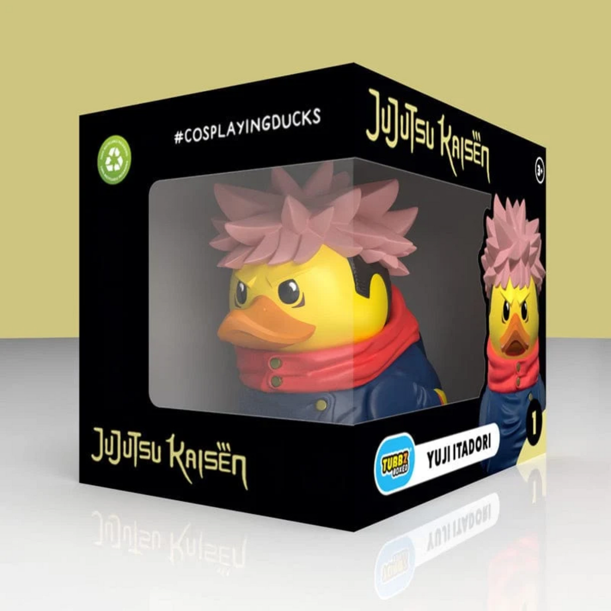 TUBBZ PVC JUJUTSU KAISEN YUJI ITADORI BOXED EDITION 10cm