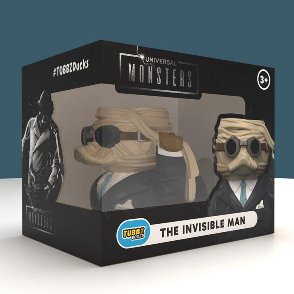 TUBBZ PVC MONSTERS INVISIBLE MAN BOXED EDITION 10cm
