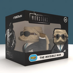 TUBBZ PVC MONSTERS INVISIBLE MAN BOXED EDITION 10cm