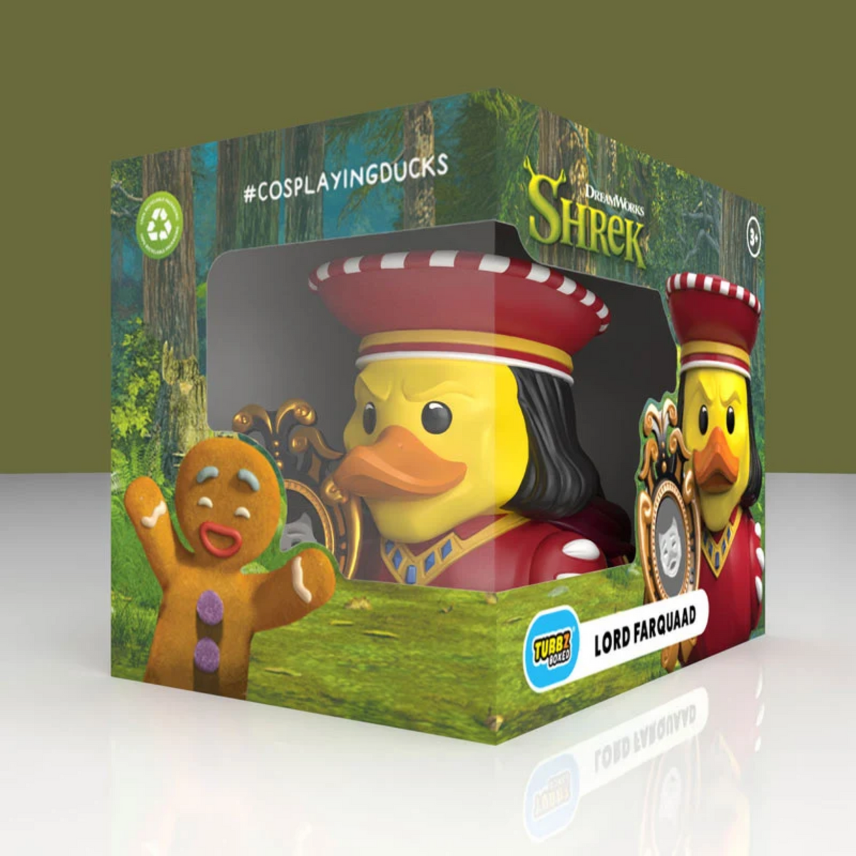 TUBBZ PVC SHREK LORD FARQUAAD BOXED EDITION 10cm