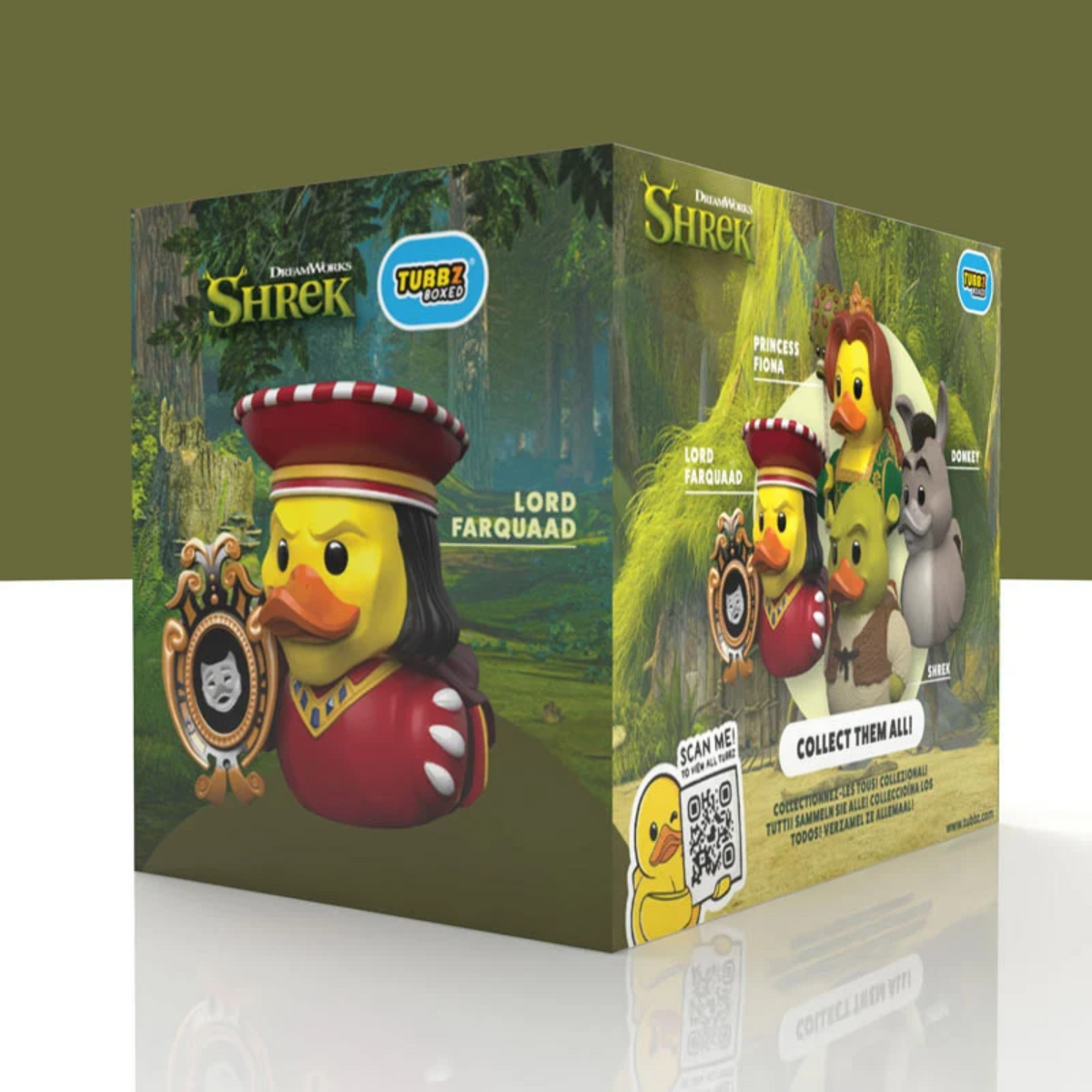 TUBBZ PVC SHREK LORD FARQUAAD BOXED EDITION 10cm