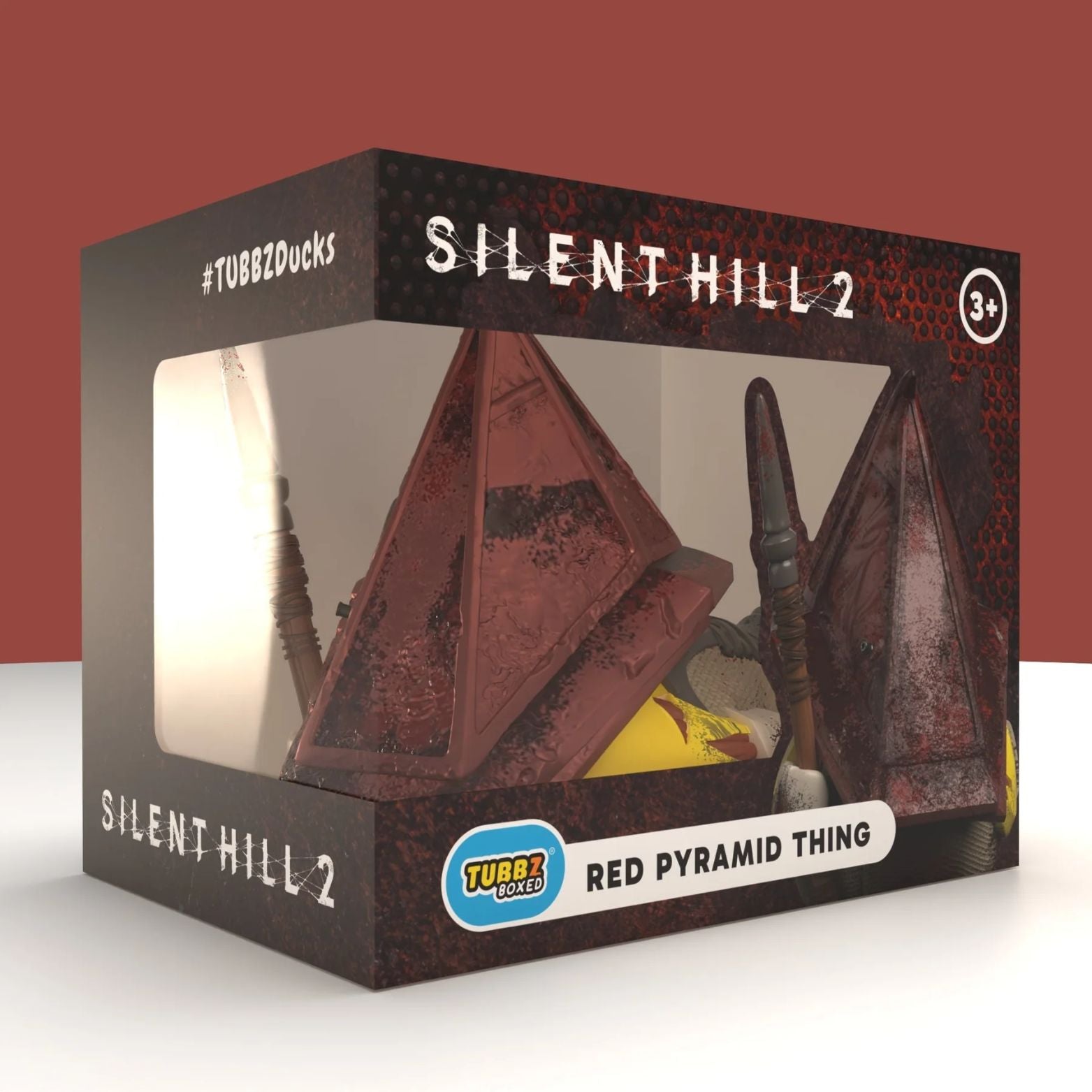 TUBBZ PVC SILENT HILL 2 RED PYRAMID THING BOXED EDITION 10cm