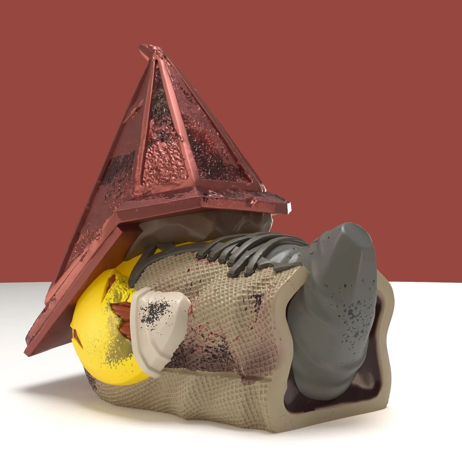 TUBBZ PVC SILENT HILL 2 RED PYRAMID THING BOXED EDITION 10cm