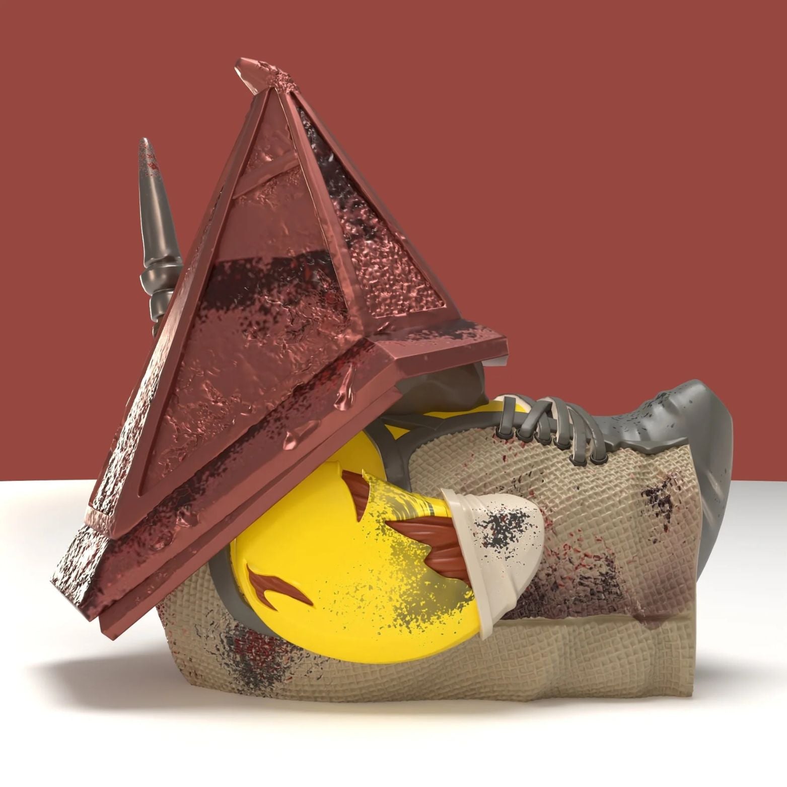 TUBBZ PVC SILENT HILL 2 RED PYRAMID THING BOXED EDITION 10cm