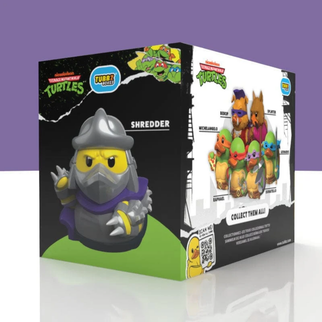 TUBBZ PVC TEENAGE MUTANT NINJA TURTLES SHREDDER BOXED EDITION 10cm
