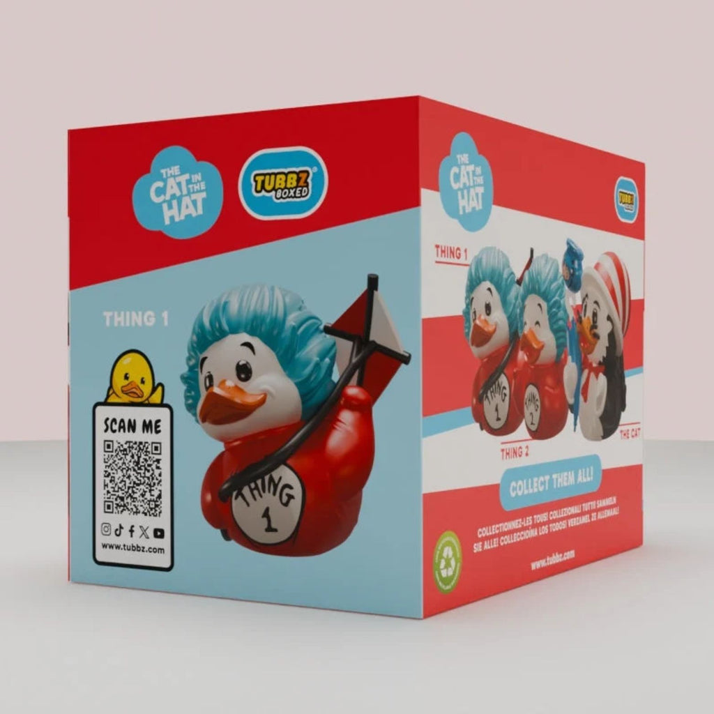 TUBBZ PVC THE CAT IN THE HAT THING 1 BOXED EDITION 10cm