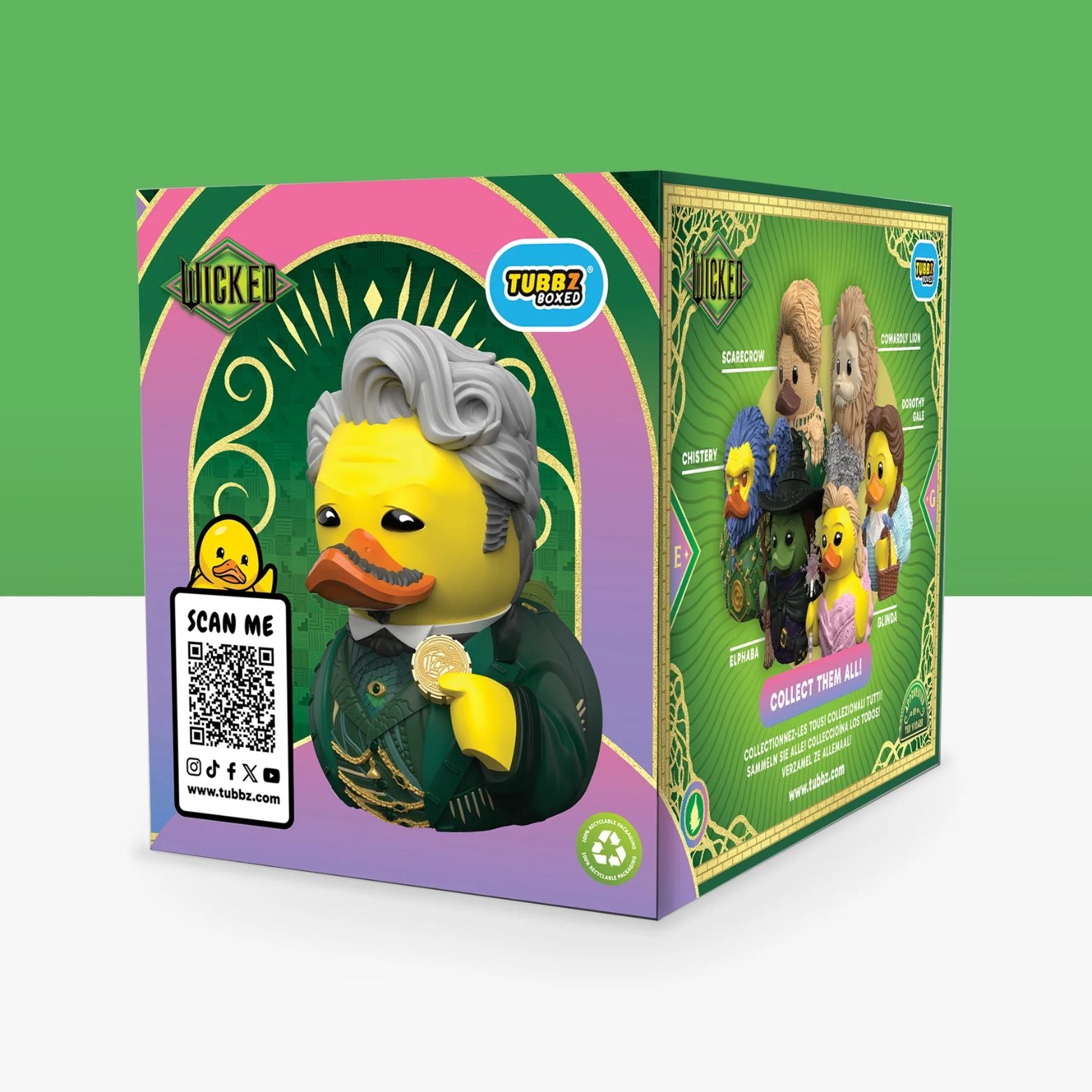 TUBBZ PVC WICKED THE WIZARD BOXED EDITION 10cm