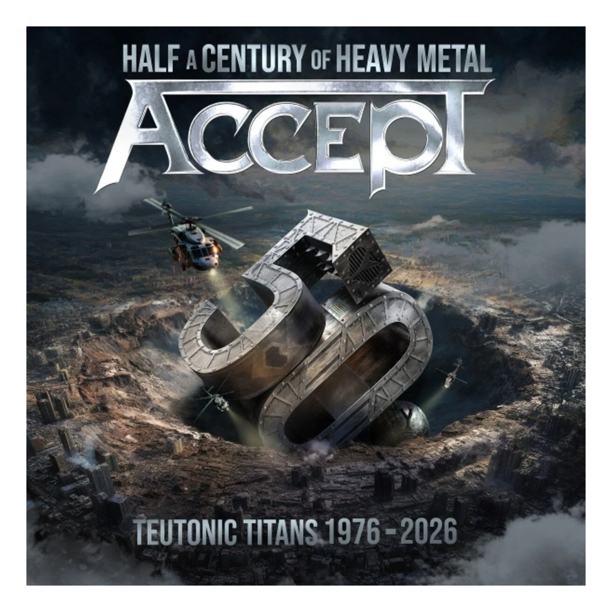 VINYL ACCEPT TEUTONIC TITANS 1976-2026