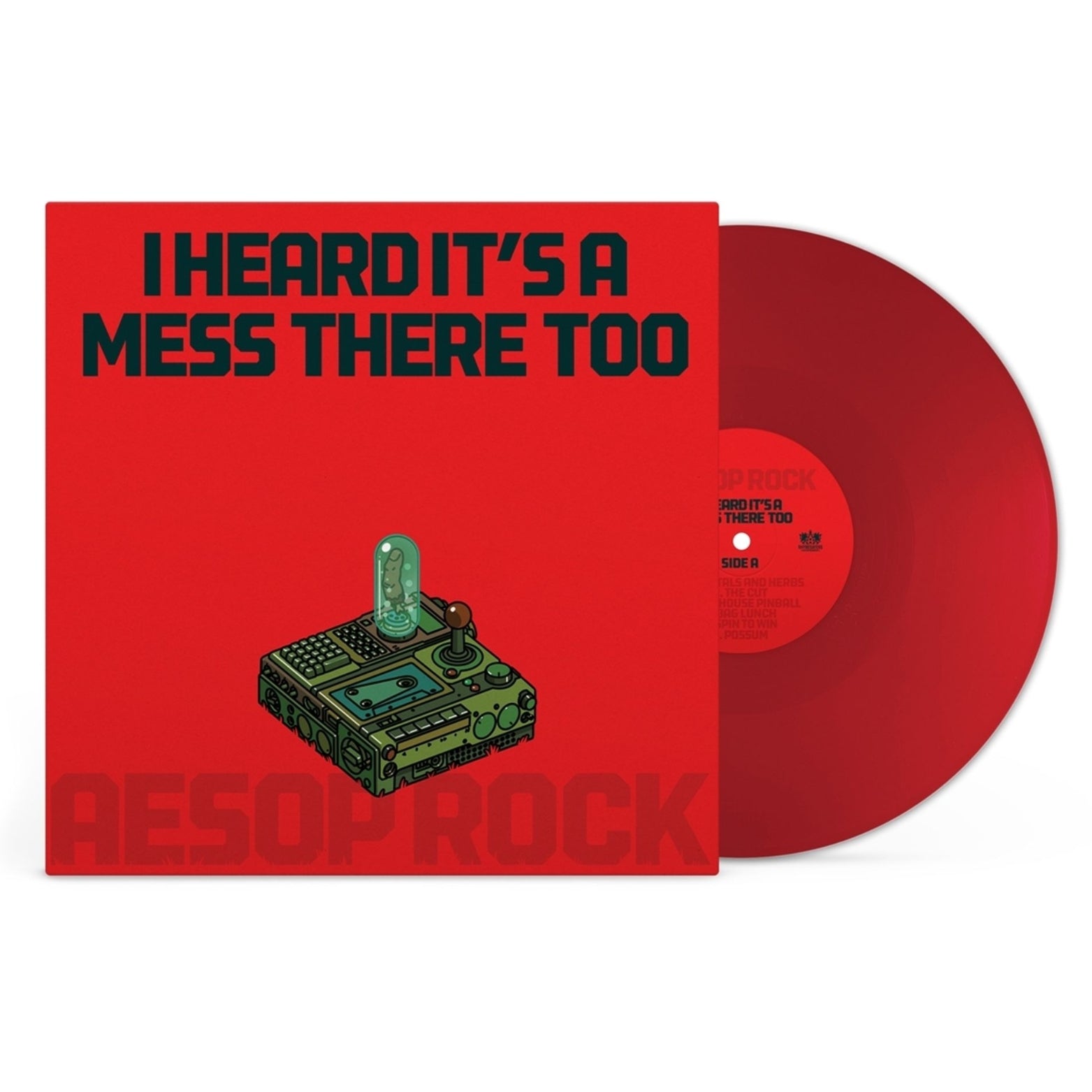 VINYL AESOP ROCK I HEARD IT'S MESS THERE TOO