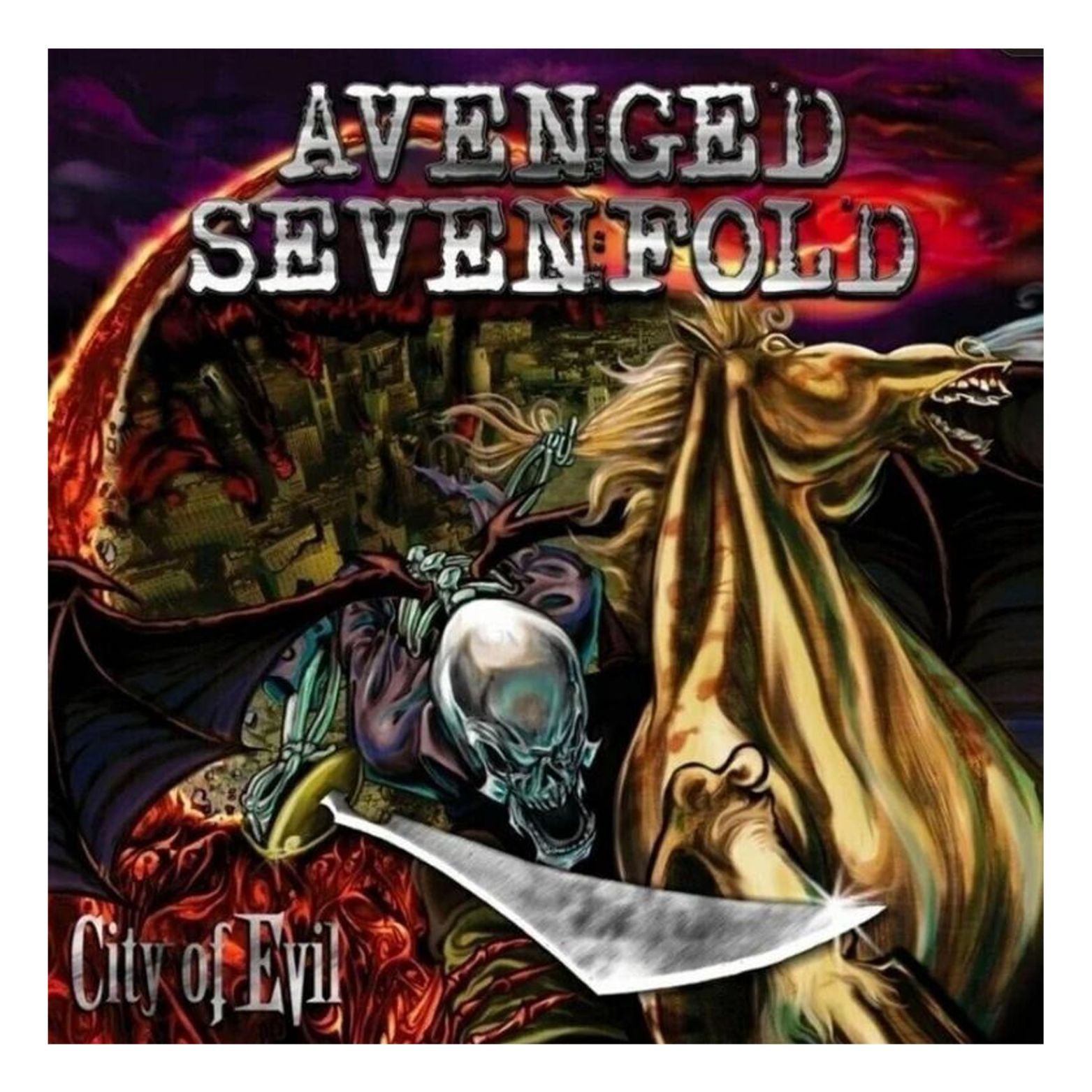 VINYL AVENGED SEVENFOLD CITY OF EVIL 2LP